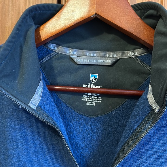 Kühl Navy Blue / Grey Winter Athletic Shirt - Picture 3 of 8